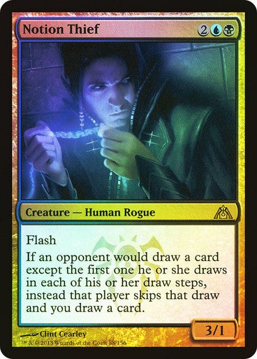 FOIL Notion Thief  ~ Dragon's Maze [ Excellent ] [ Magic MTG ]