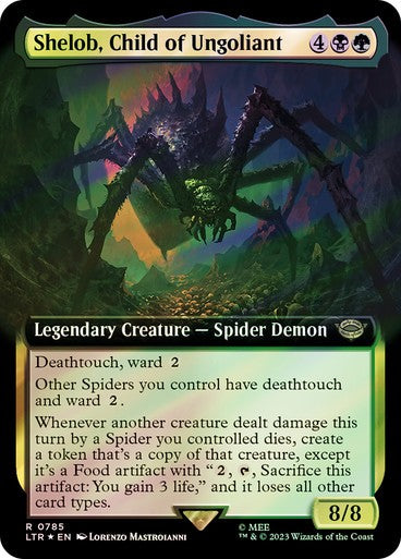 FOIL SURGE Shelob, Child of Ungoliant ~ The Lord of the Rings [ NM ] [ MTG ] - London Magic Traders Ltd
