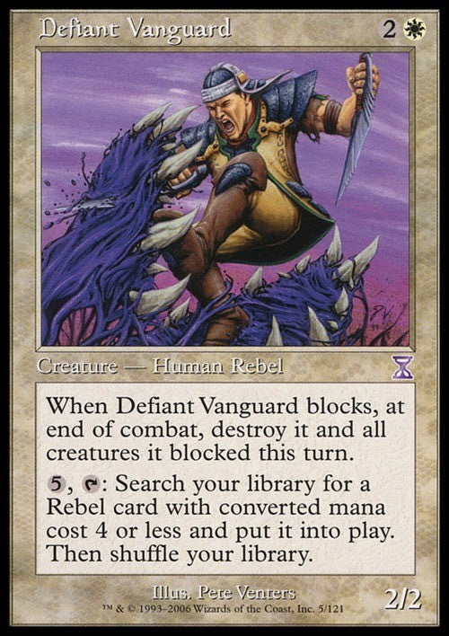Defiant Vanguard ~ Time Spiral [ Excellent ] [ Magic MTG ]