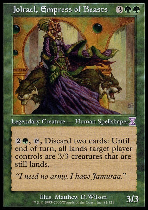 Jolrael, Empress of Beasts ~ Time Spiral [ Excellent ] [ Magic MTG ]