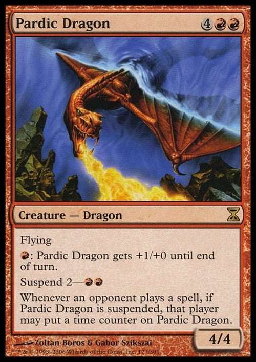Pardic Dragon ~ Time Spiral [ Excellent ] [ Magic MTG ]
