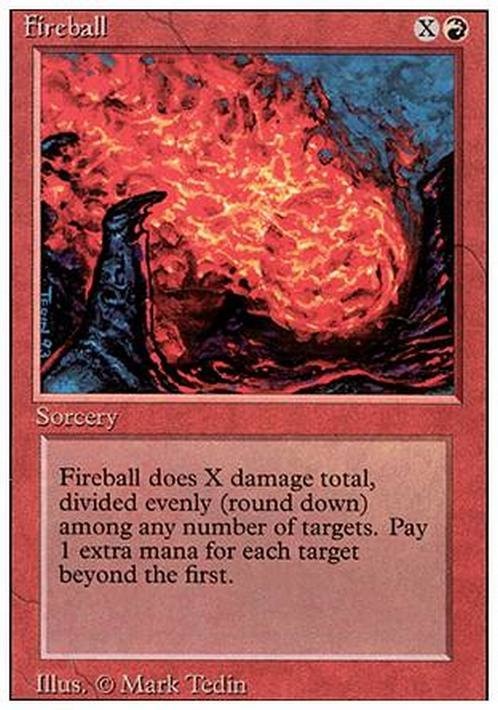 Fireball ~ Revised [ Excellent ] [ Magic MTG ]