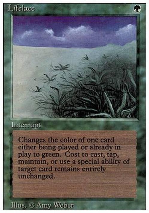 Lifelace ~ Revised [ PLAYED ] [ Magic MTG ]