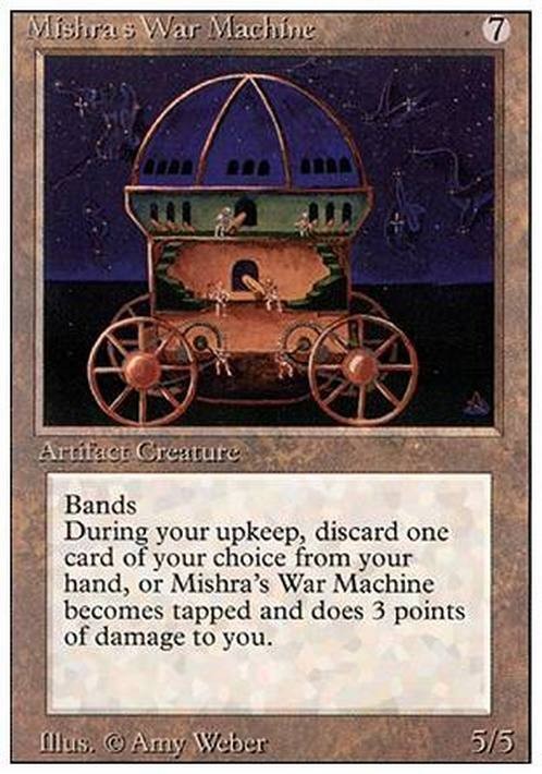 Mishra's War Machine ~ Revised [ Excellent ] [ Magic MTG ]
