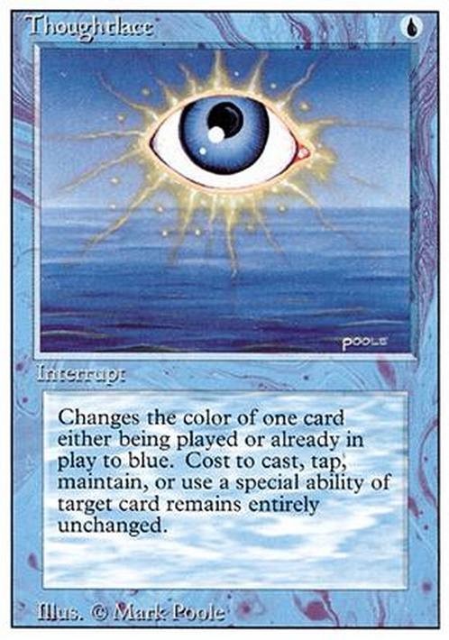 Thoughtlace ~ Revised [ Excellent ] [ Magic MTG ]