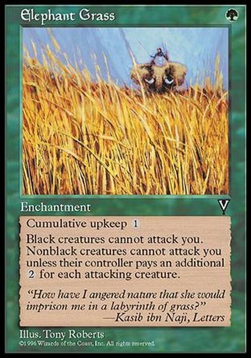 Elephant Grass ~ Visions [ Excellent ] [ Magic MTG ]