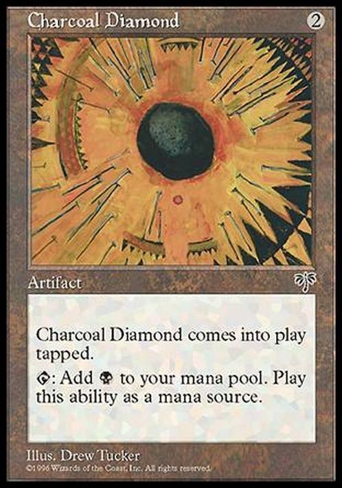 Charcoal Diamond ~ Mirage [ PLAYED ] [ Magic MTG ]