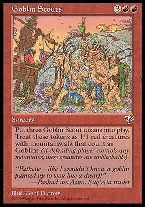 Goblin Scouts ~ Mirage [ Excellent ] [ Magic MTG ]