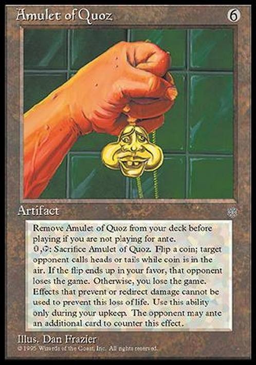 Amulet of Quoz ~ Ice Age [ PLAYED ] [ Magic MTG ] - London Magic Traders Ltd