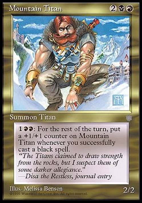 Mountain Titan ~ Ice Age [ PLAYED ] [ Magic MTG ]