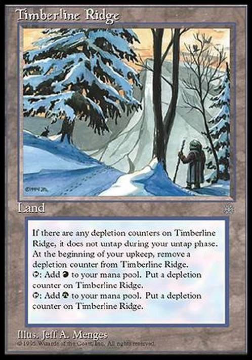 Timberline Ridge ~ Ice Age [ PLAYED ] [ Magic MTG ]