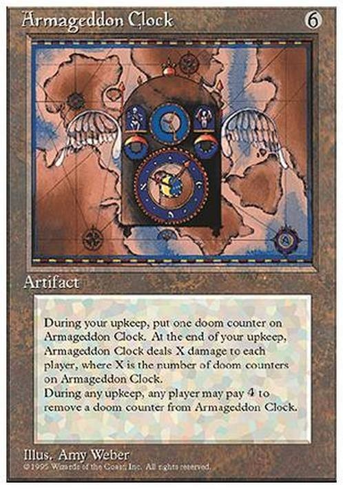 Armageddon Clock ~ Fourth Edition [ Excellent ] [ Magic MTG ]