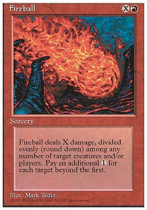 Fireball ~ Fourth Edition [ Excellent ] [ Magic MTG ]
