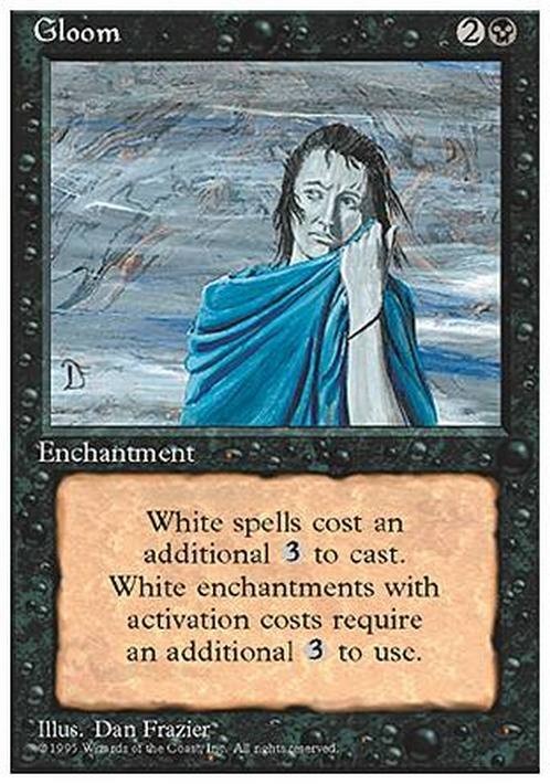 Gloom ~ Fourth Edition [ PLAYED ] [ Magic MTG ]