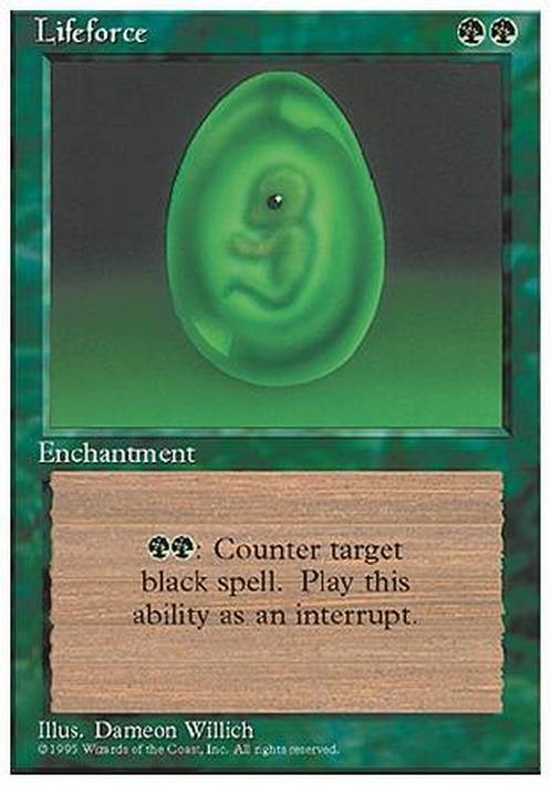 Lifeforce ~ Fourth Edition [ Excellent ] [ Magic MTG ]