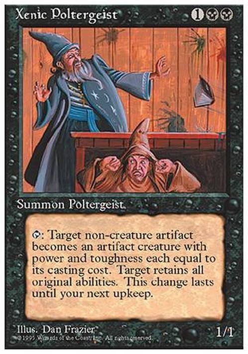 Xenic Poltergeist ~ Fourth Edition [ Excellent ] [ Magic MTG ]