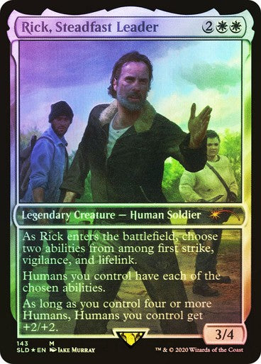 FOIL Rick, Steadfast Leader ~ Secret Lair: The Walking Dead [ NM ] [ MTG ]