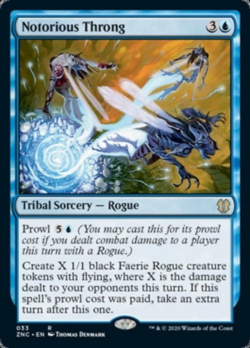 Notorious Throng ~ Commander: Zendikar Rising [ NearMint ] [ Magic MTG ]