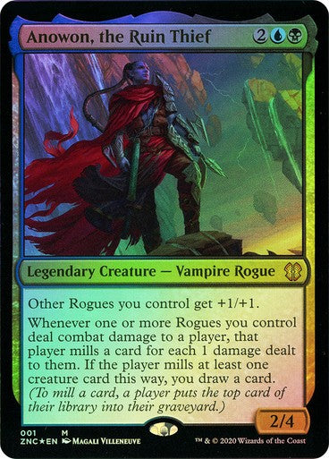FOIL Anowon, the Ruin Thief ~ Commander: Zendikar Rising [ NM ] [ Magic MTG ]