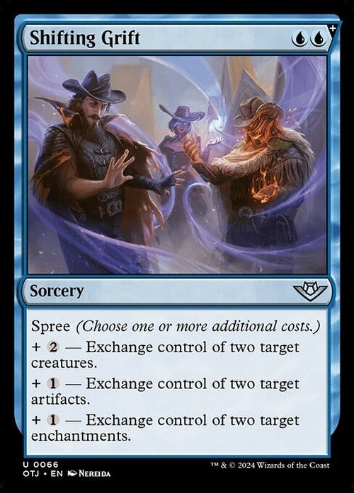 Shifting Grift ~ Outlaws of Thunder Junction [ NM ] [ Magic MTG ]