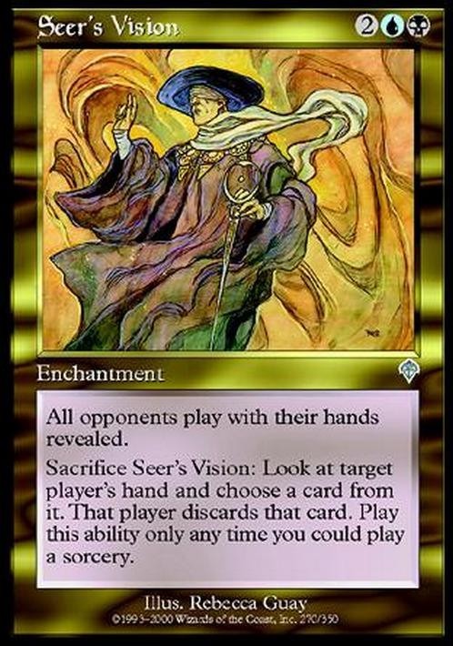 Seer's Vision ~ Invasion [ Excellent ] [ Magic MTG ]