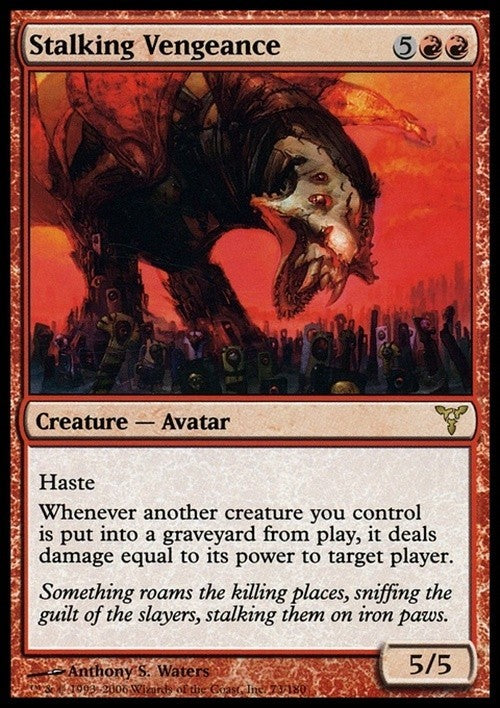 Stalking Vengeance ~ Dissension [ Excellent ] [ Magic MTG ]