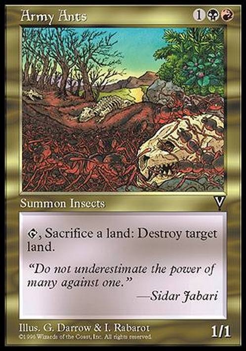 Army Ants ~ Visions [ Excellent ] [ Magic MTG ]