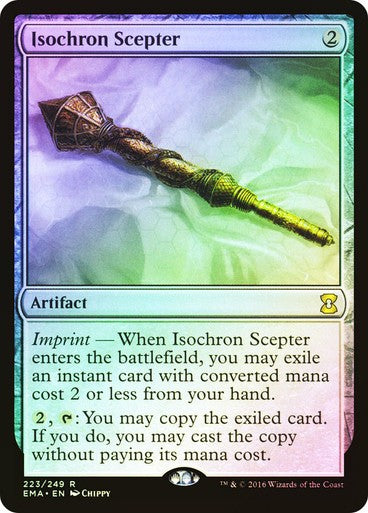 FOIL Isochron Scepter ~ Eternal Masters [ NearMint ] [ Magic MTG ]