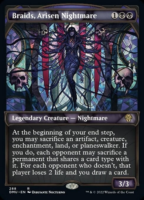 SHOWCASE Braids, Arisen Nightmare ~ Dominaria United [ NearMint ] [ Magic MTG ]