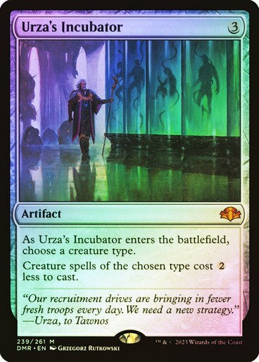 FOIL Urza's Incubator ~ Dominaria Remastered [ NearMint ] [ Magic MTG ]