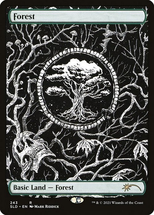 Forest #243 (Mark Riddick) ~ Secret Lair: Unfathomable Crushing Brutality [ NM ]