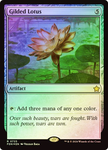 FOIL Gilded Lotus ~ Foundations [ NearMint ] [ Magic MTG ]