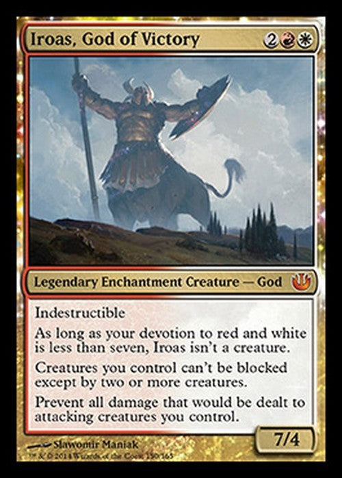 Iroas, God of Victory ~ Journey into Nyx [ Excellent ] [ Magic MTG ] - London Magic Traders Ltd