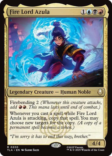 Fire Lord Azula ~ Avatar: The Last Airbender [ NearMint ] [ Magic MTG ]