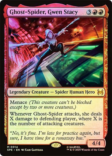 FOIL Ghost-Spider, Gwen Stacy ~ Spider-Man [ NM ] [ Magic MTG ]
