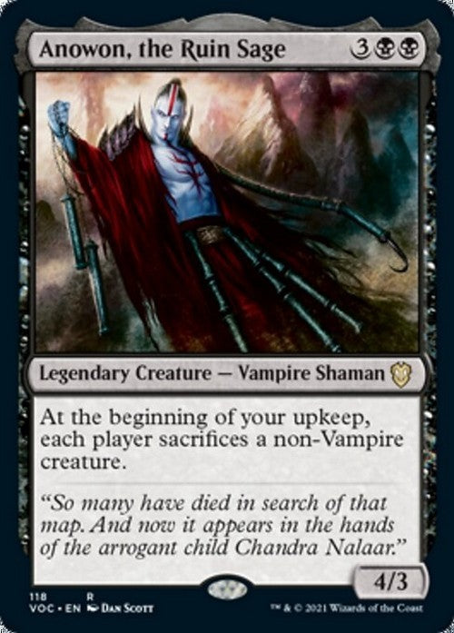 Anowon, the Ruin Sage ~ Commander: Crimson Vow [ NearMint ] [ Magic MTG ]