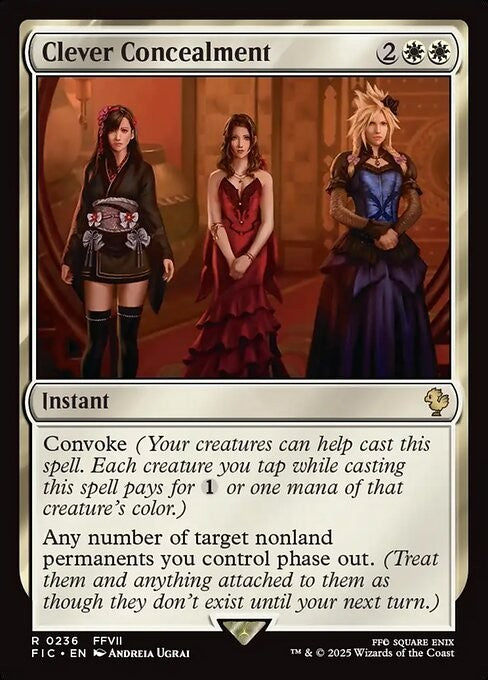 Clever Concealment ~ Commander: Final Fantasy [ NM ] [ Magic MTG ]