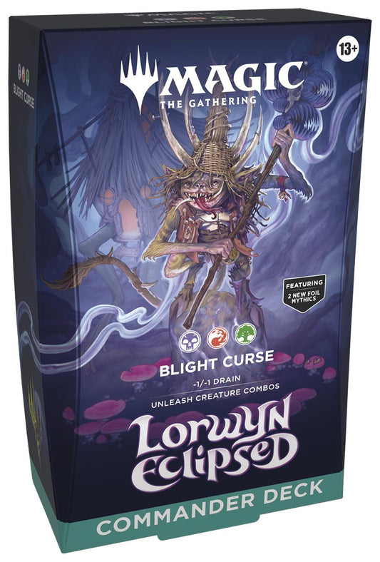 Blight Curse Commander Deck ~ Lorwyn Eclipsed ~ MTG Sealed