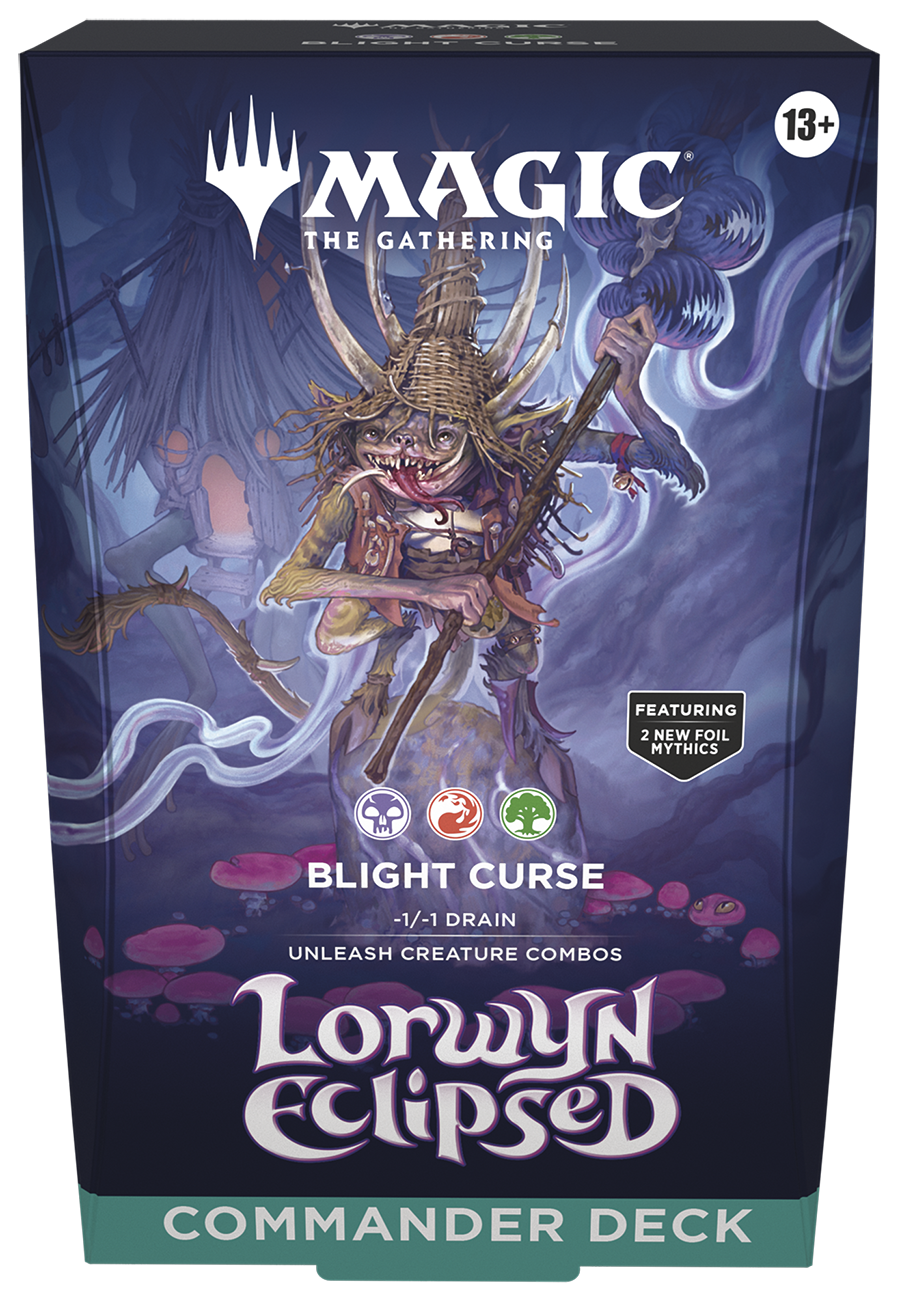 Blight Curse Commander Deck ~ Lorwyn Eclipsed ~ MTG Sealed