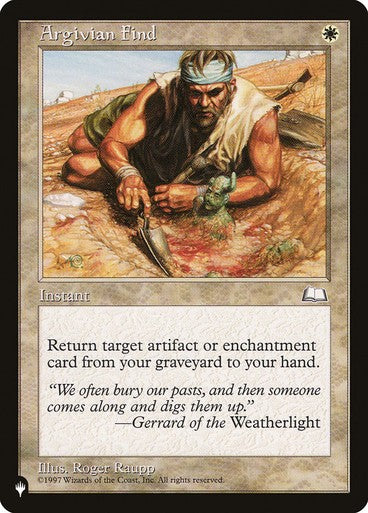 Argivian Find ~ The List [ NearMint ] [ Magic MTG ]