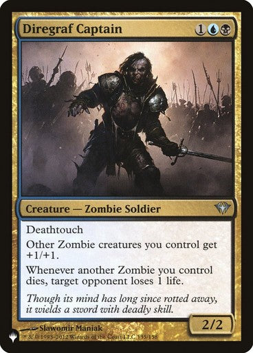 Diregraf Captain  ~ The List [ NearMint ] [ Magic MTG ]