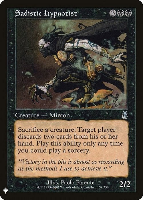 Sadistic Hypnotist ~ The List [ NearMint ] [ Magic MTG ]