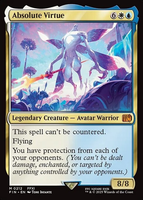 Absolute Virtue ~ Final Fantasy [ NM ] [ Magic MTG ]