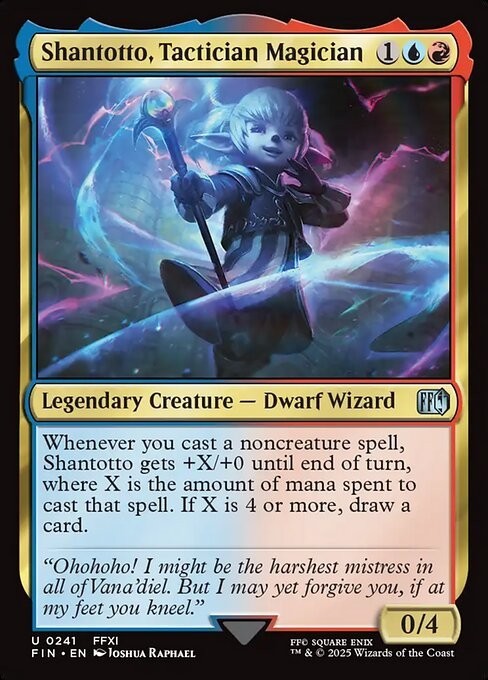 Shantotto, Tactician Magician ~ Final Fantasy [ NM ] [ Magic MTG ]