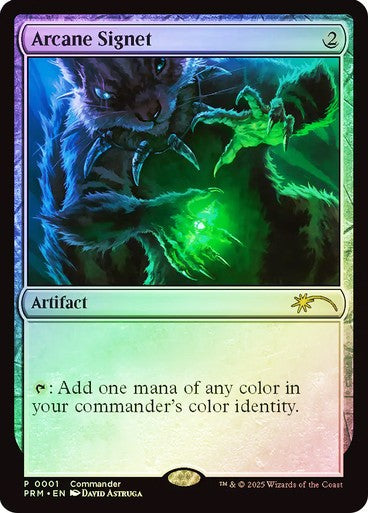 FOIL Arcane Signet ~ MagicFest Promos [ NearMint ]  [ Magic MTG ]