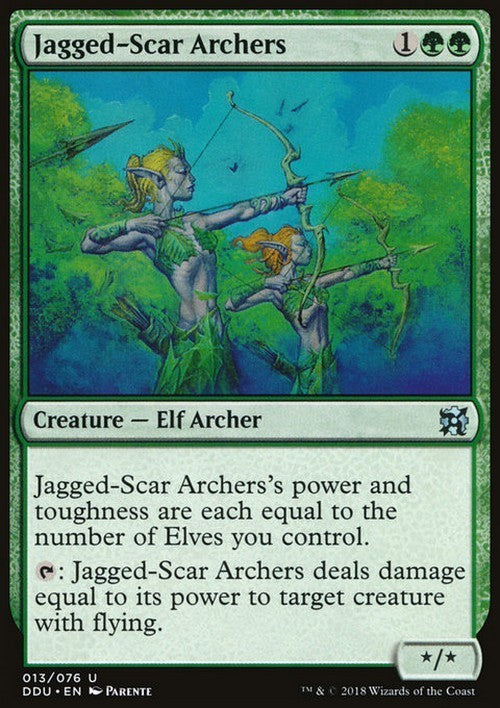 Jagged-Scar Archers ~ Duel Decks [ Excellent ] [ Magic MTG ]