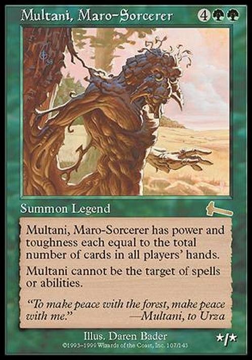 Multani, Maro-Sorcerer ~ Urza's Legacy [ HEAVILY PLAYED ] [ Magic MTG ]