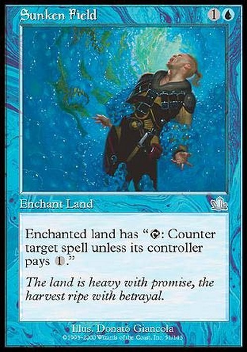 Sunken Field ~ Prophecy [ Excellent ] [ Magic MTG ]