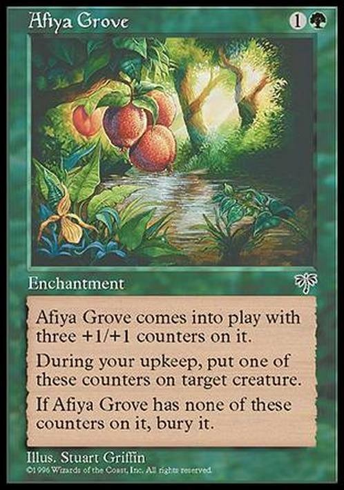 Afiya Grove ~ Mirage [ PLAYED ] [ Magic MTG ]