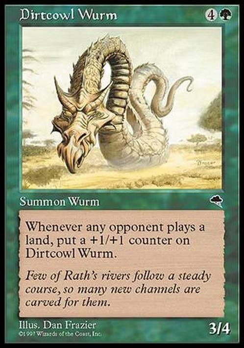 Dirtcowl Wurm ~ Tempest [ Excellent ] [ Magic MTG ]